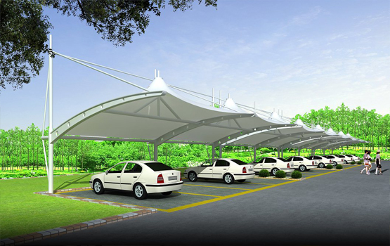 膜結(jié)構(gòu)停車棚