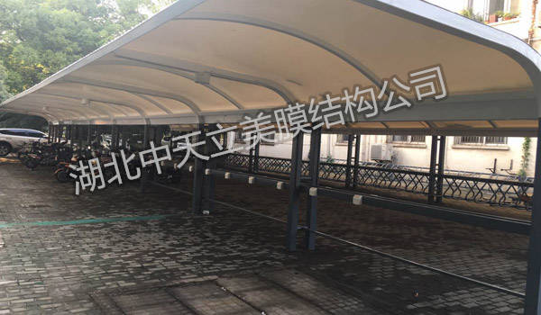 膜結(jié)構(gòu)自行車棚