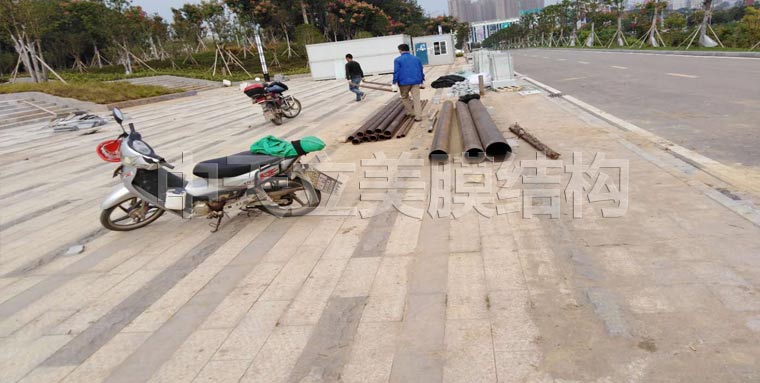 中天立美 -鋼結(jié)構(gòu)進(jìn)場(chǎng)