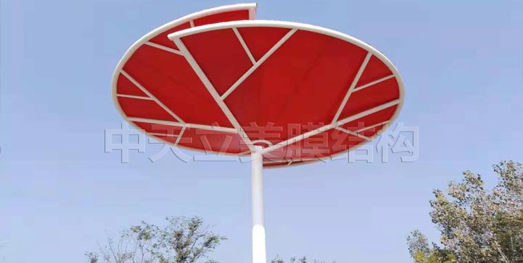 中天立美 -張拉膜完工照