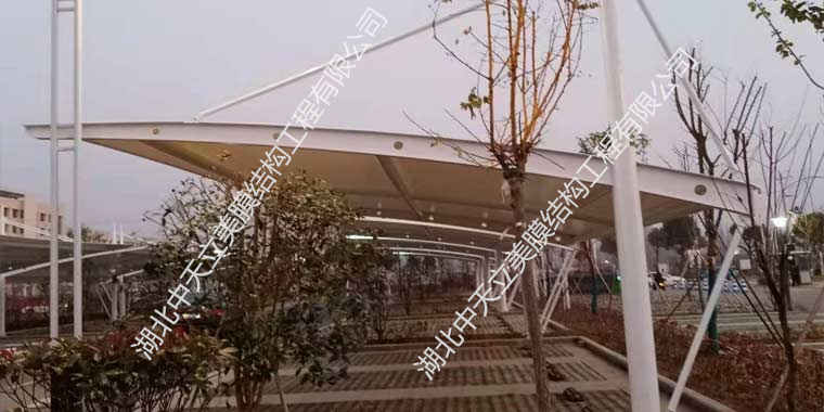 車棚成品照-中天立美