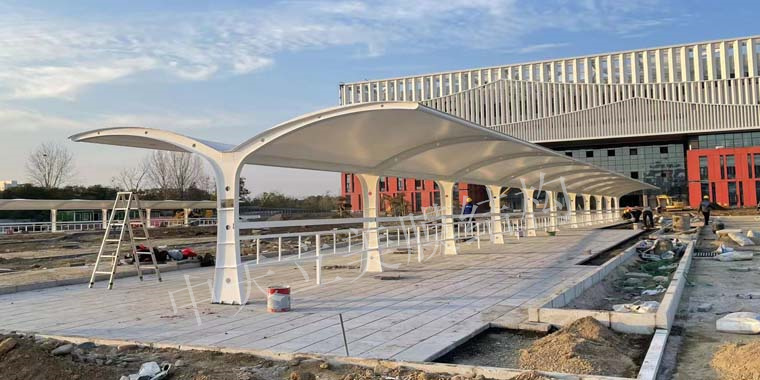 停車場(chǎng)膜結(jié)構(gòu)車棚