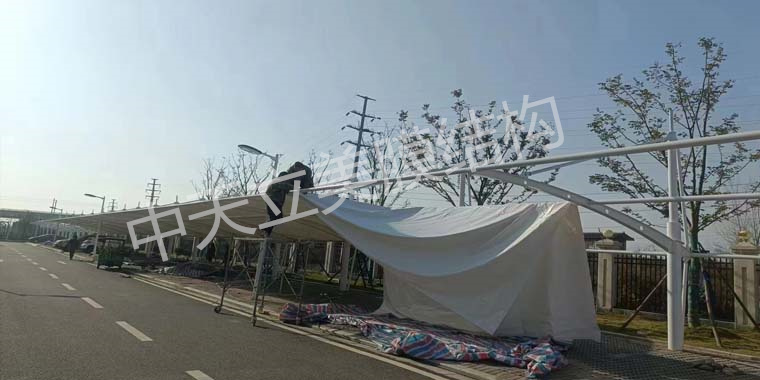 停車棚廠家膜結構